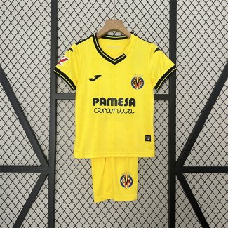 Camiseta Villarreal Ninos Primera 2024/2025