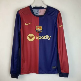 Camiseta Barcelona Manga Larga Primera 2024/2025