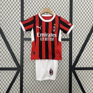 Camiseta Ac Milan Ninos Primera 2024/2025