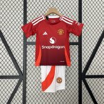 Camiseta Manchester United Ninos Primera 2024/2025